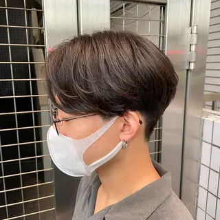 ショート パーマ メンズ 【メンズ縮毛矯正】 田中秀斗のヘアスタイル