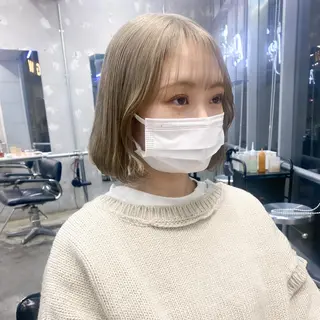 ミディアム カラー 💗💗韓国レイヤー yu-ki💗💗のヘアスタイル