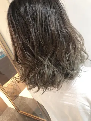 ミディアム 松永 雄樹のヘアスタイル