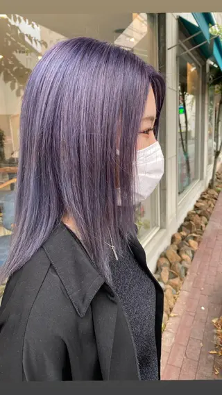 ショート カラー TSUBASA▫️ ブリーチ#エクステのヘアスタイル