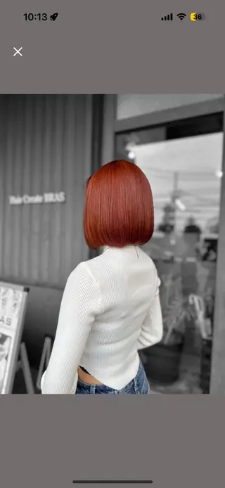 セミロング 🩶BRAS 🩶のヘアスタイル