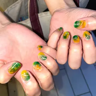 ネイル 新井 ひなののネイルデザイン