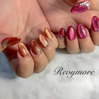 ミディアム ネイル nail salon Revymoreのネイルデザイン