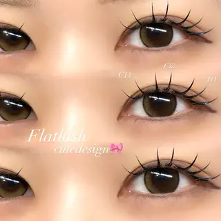 マツエク・マツパ Mell Yuuna ♡パリエク /束感のマツエク・マツパデザイン