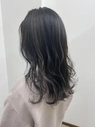 ロング 髪質改善×縮毛矯正 ×艶カラーNAOのヘアスタイル
