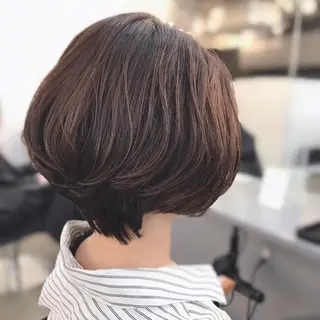 ショート カラー 伊藤 華紀ᵕ̈*のヘアスタイル