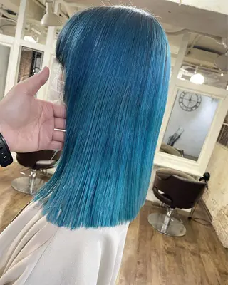 ミディアム カラー 遠藤 拓馬のヘアスタイル