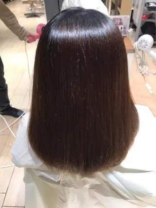 セミロング パーマ レイヤー専門家 ダブルカラー修のヘアスタイル