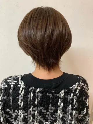 ショート 透明感カラー/ レイヤー /ソラのヘアスタイル