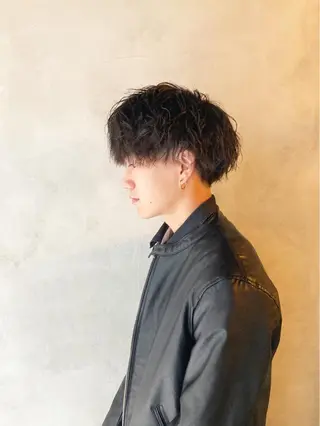 パーマ メンズ メンズサロン アソビ元町のヘアスタイル