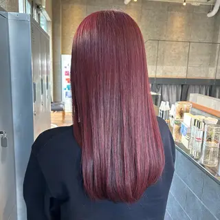 カラー 🍓垢抜けハイトーン 🍓HINAのヘアスタイル