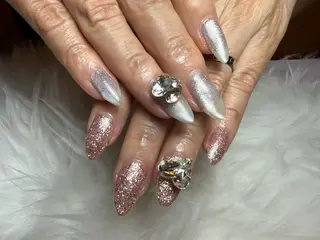 セミロング shandy nailのネイルデザイン