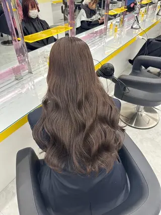 ロング カラー *【公式】銀座 ACADEMY🕊️のヘアスタイル