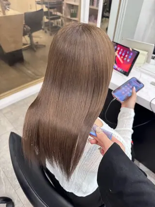 セミロング 渋谷/ハイトーン エクステ*☆🌙咲妃のヘアスタイル