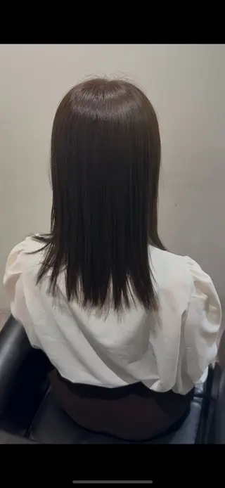 ミディアム よしえ /心斎橋美容室のヘアスタイル