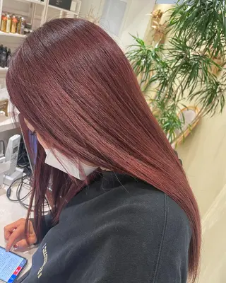 ロング カラー ボブ支持率NO1 🌈CHIKAのヘアスタイル