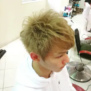 ショート ヘアアレンジ メンズ 🐺デザインウルフ / 一ノ瀬 凌🐺のヘアスタイル