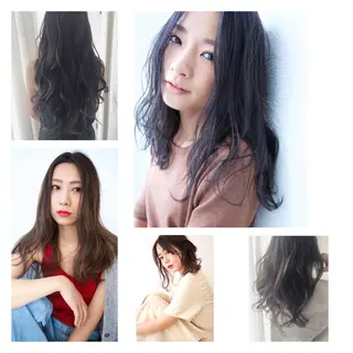カラー fio マナミのヘアスタイル