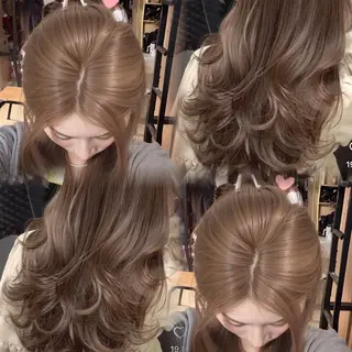ロング カラー 💖札幌カラー 指名No.1💖玲奈のヘアスタイル