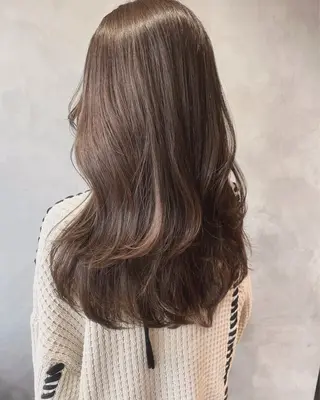 ロング 奥田 蓮のヘアスタイル
