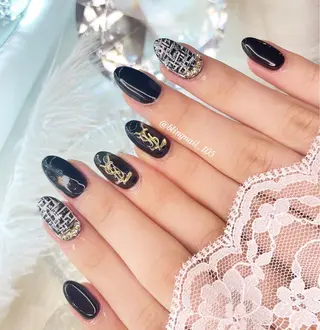 ネイル 23時まで❤︎韓国、 ワンホンネイルのネイルデザイン