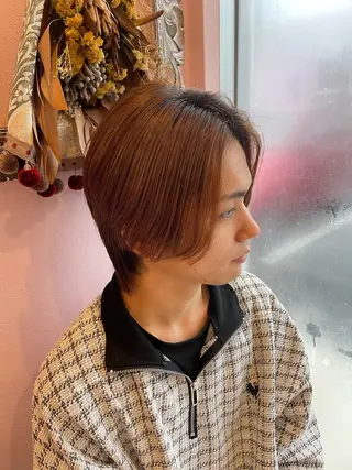 メンズ メンズ🫧ハイトーン 池田梨紗のヘアスタイル