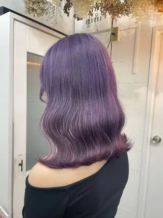 ミディアム カラー 🎀 原宿/ブリーチ 🎀　♡Reina♡のヘアスタイル