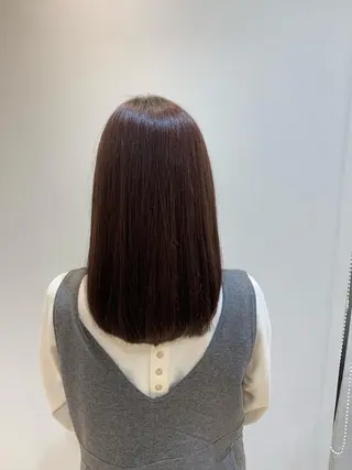 セミロング カラー オージュアソムリエ 遠藤大河のヘアスタイル