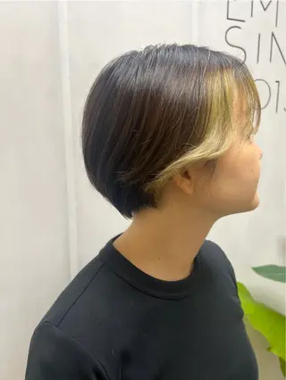 セミロング カラー 🦋.*˚オタク美容 師アキバノノカ🦋のヘアスタイル