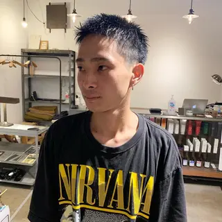 メンズ コウノス マサコのヘアスタイル