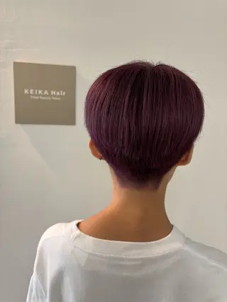 ショート メンズ KEIKA Hair(ケイカヘアー)所属・🕯️伊勢崎⚖️/ MARINA🕯️のマツエク・マツパデザイン