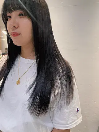 ロング カラー AO所属・RISAKO 艶髪モテヘア🎀府中のヘアスタイル