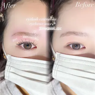 マツエク・マツパ rose pink所属・rose pink MIYUのマツエク・マツパデザイン