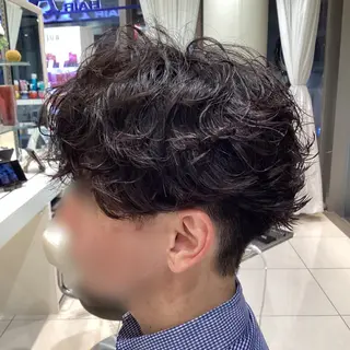 メンズ 🩵Ash池袋メンズ パーマ/Yui 🩵のヘアスタイル