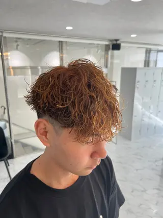 ミディアム カラー メンズ ✨️メンズ特化✨️ 辻 正人のヘアスタイル