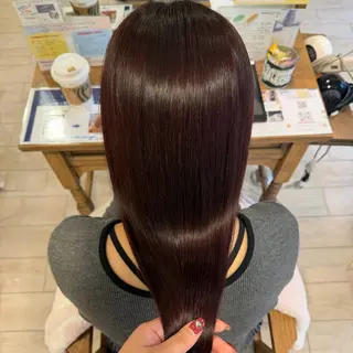 ロング 小柳 夏美のヘアスタイル