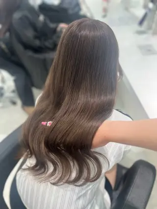 セミロング ブリーチなし暖色特化 ❤️kanata❤️のヘアスタイル