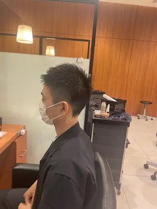 ショート 髙田 千華 髪質改善ストレートのヘアスタイル