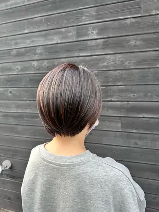 ショート レイヤー/顔まわり/ 南草津/ゴトウのヘアスタイル