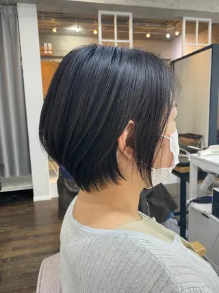 ショート パーマ 杉山 タダスケのヘアスタイル