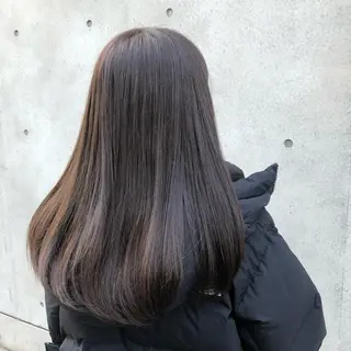 ロング カラー ヘアアレンジ 🤍清楚系 韓国レイヤー🤍拓朗のヘアスタイル