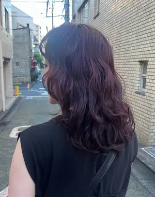 ミディアム カラー ⭐︎ Airiのヘアスタイル
