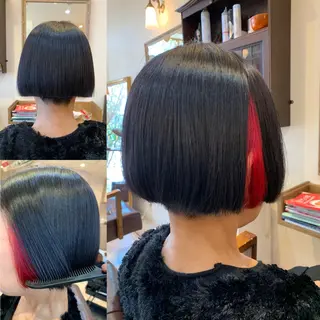 ショート カラー 佐藤 俊夫のヘアスタイル