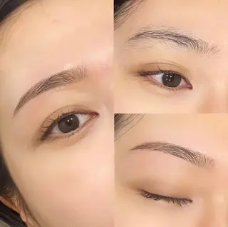 アイブロウ 小笠原🩰 垢抜け眉/束感まつげのマツエク・マツパデザイン