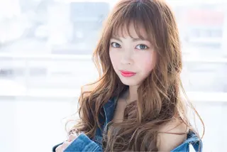 セミロング カラー 小野 和摩のヘアスタイル