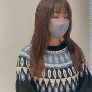 ロング カラー 透明感カラー🫧 nanohaのヘアスタイル
