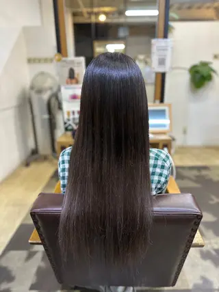 ロング BRAS ナカガワのヘアスタイル