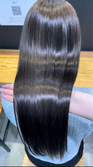 ロング カラー MINAMO 韓国レイヤーのヘアスタイル