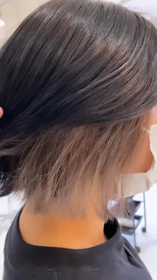 ショート カラー 浅野 匠のヘアスタイル