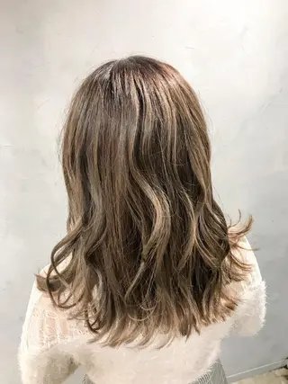 ロング カラー 江畑 匠 新宿三丁目 徒歩30秒⭐️のヘアスタイル